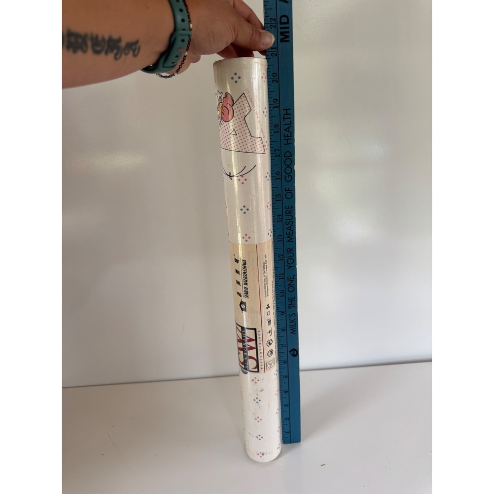 Vintage Disney Mickey Mouse Wallpaper Sunworthy Solid Vinyl Double Roll VS477